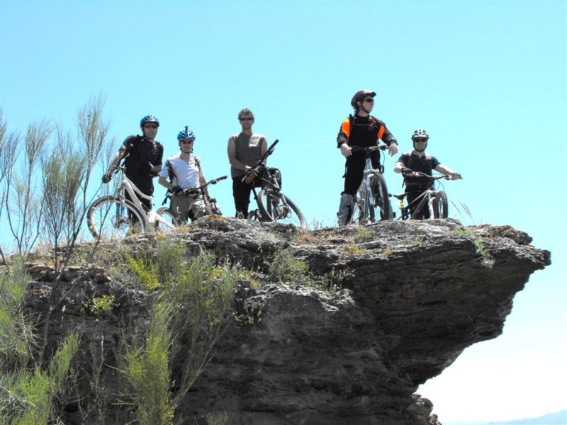 Mountainbike in el chorro